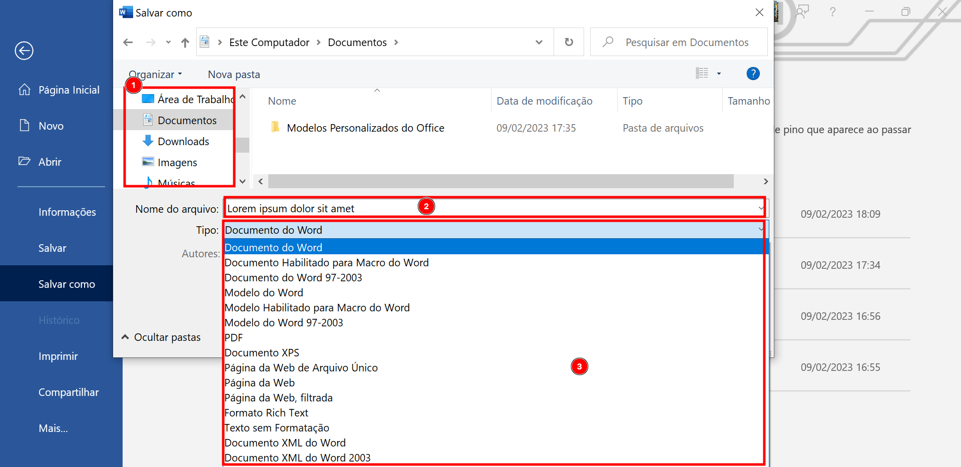 Como Salvar Documento No Word Diferentes Formatos Como Salvar Documento No Word Diferentes Formatos