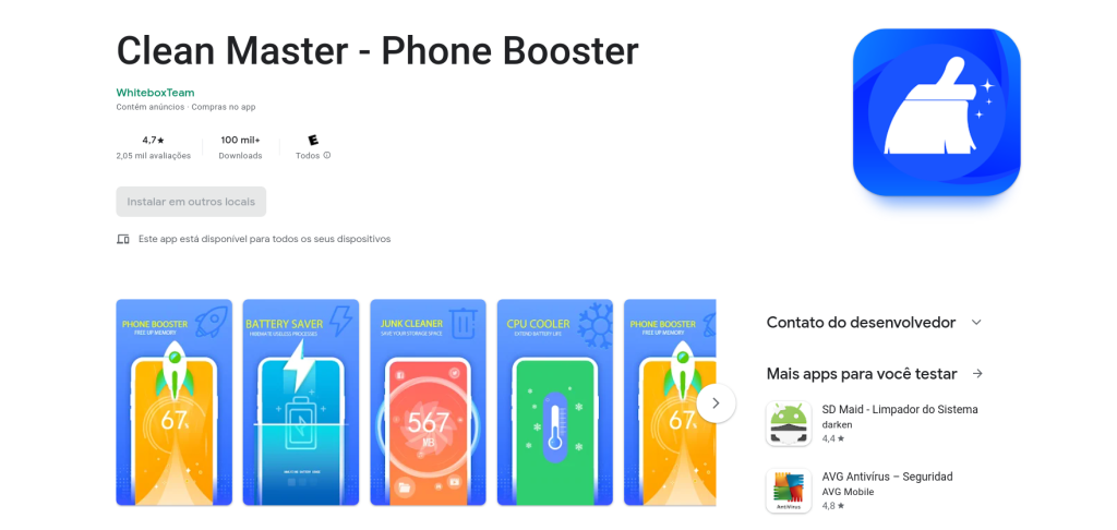 Clean Master - Phone Booster