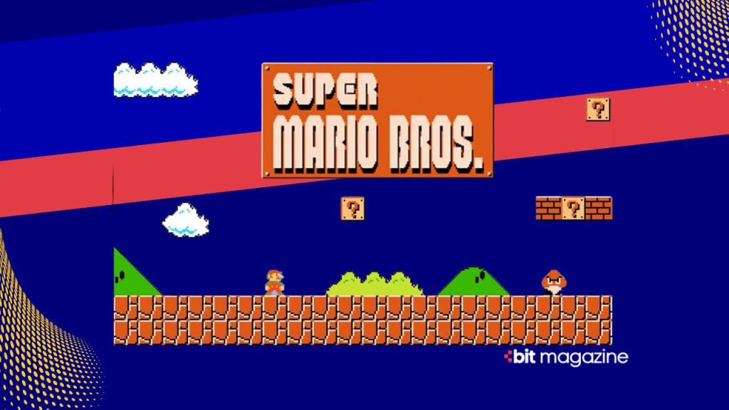 Jogos antigos super mario 1985