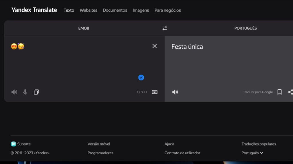 tradutor de emoji