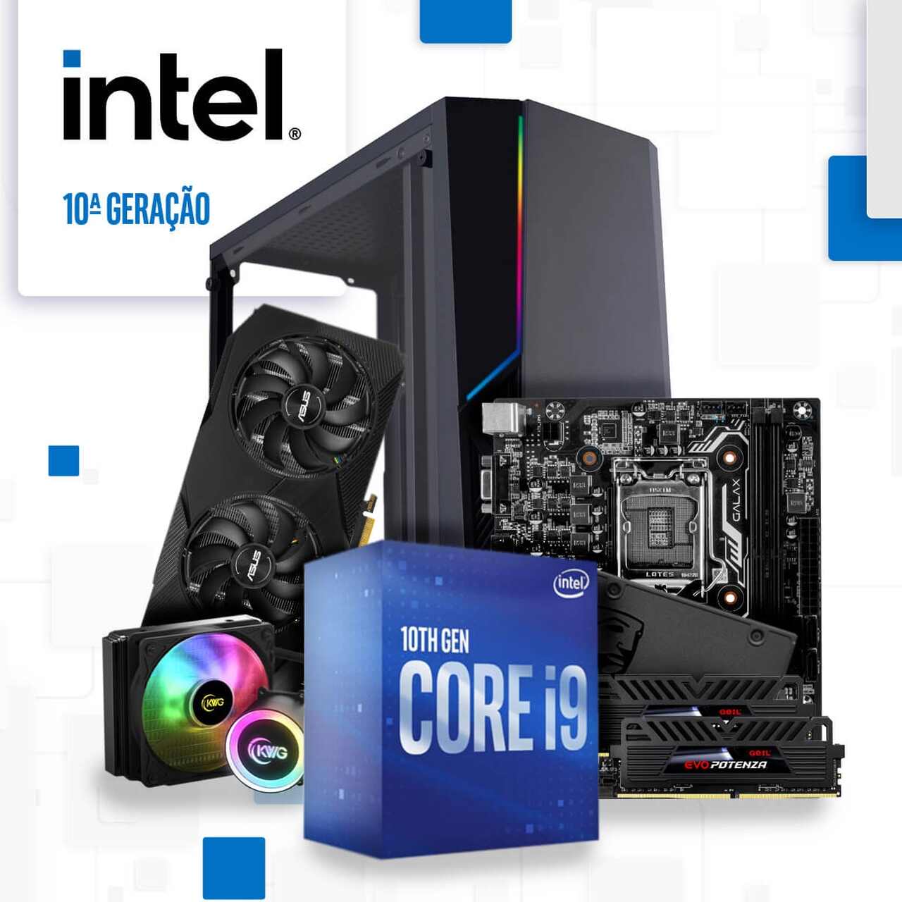PC Gamer Plataforma Intel 10ª Geração LGA 1200 