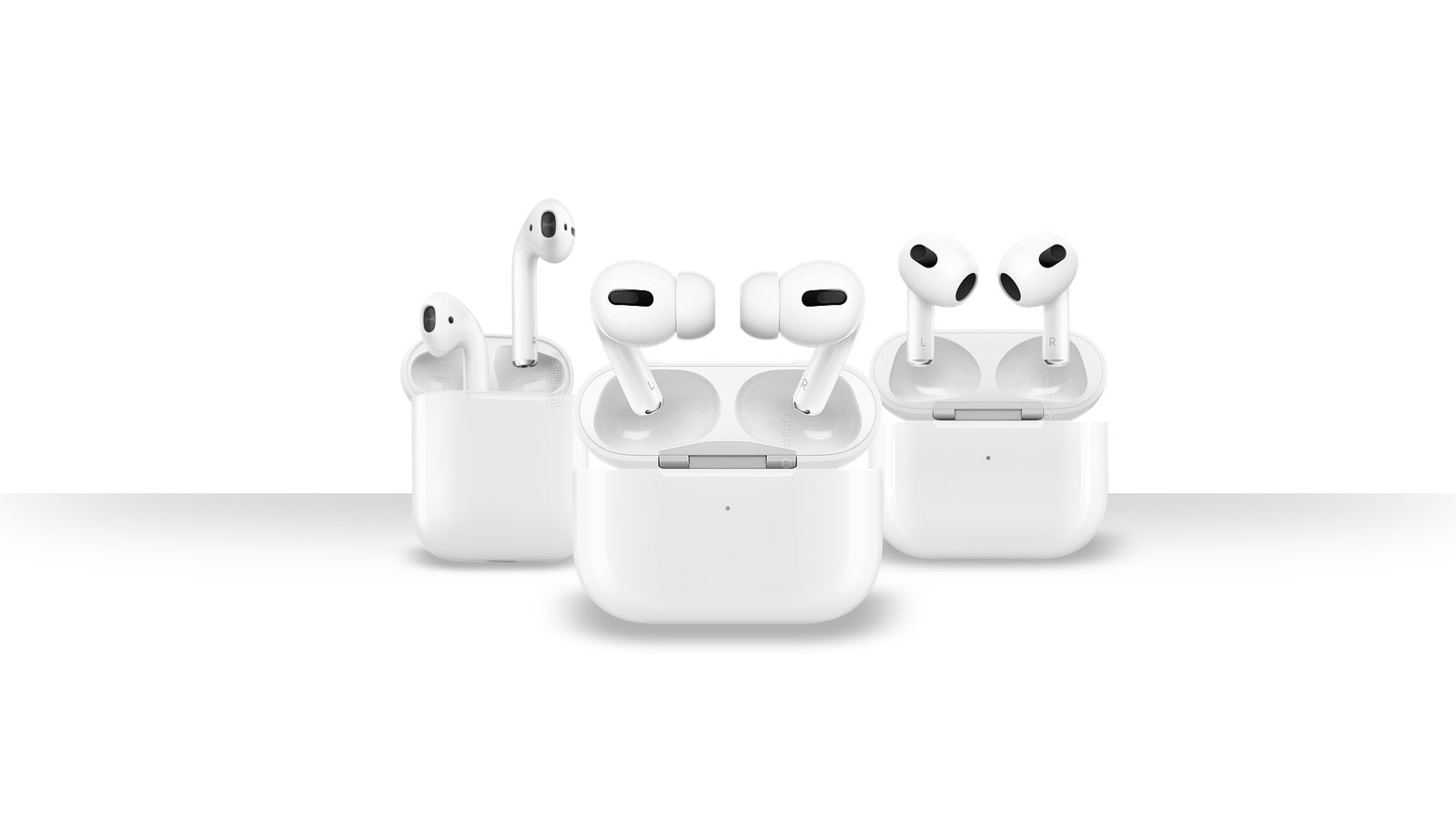 Banner promocional dos AirPods 3ª geração