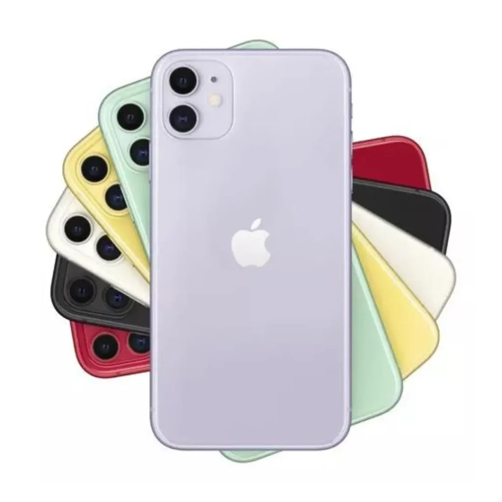 Opções em várias cores do iPhone 11