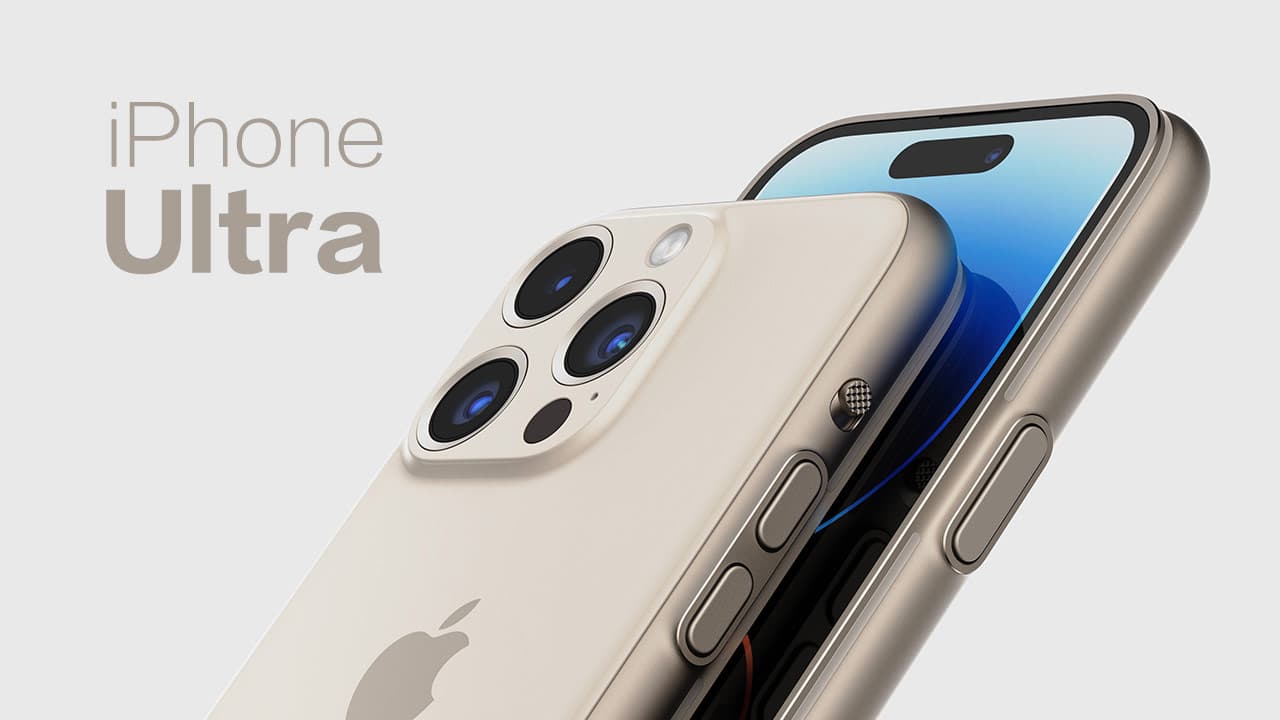 Banner promocional do novo iPhone Ultra