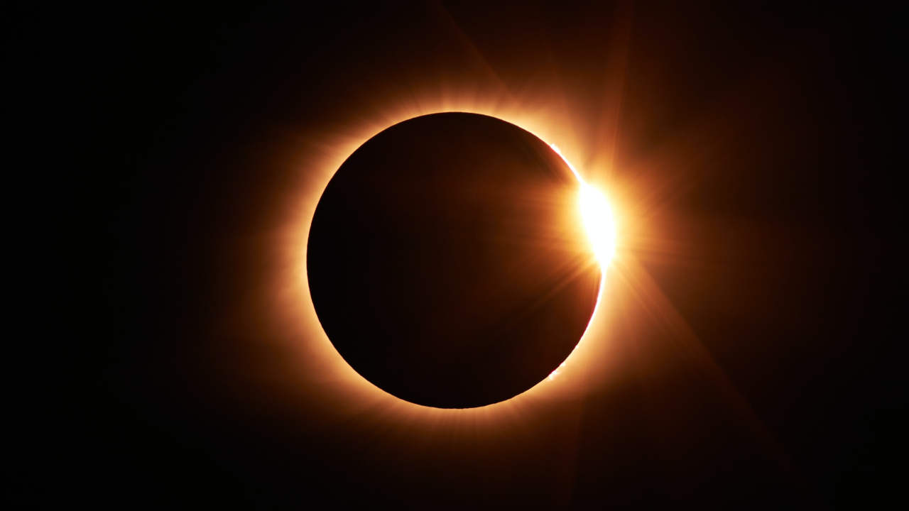 Foto do Eclipse solar