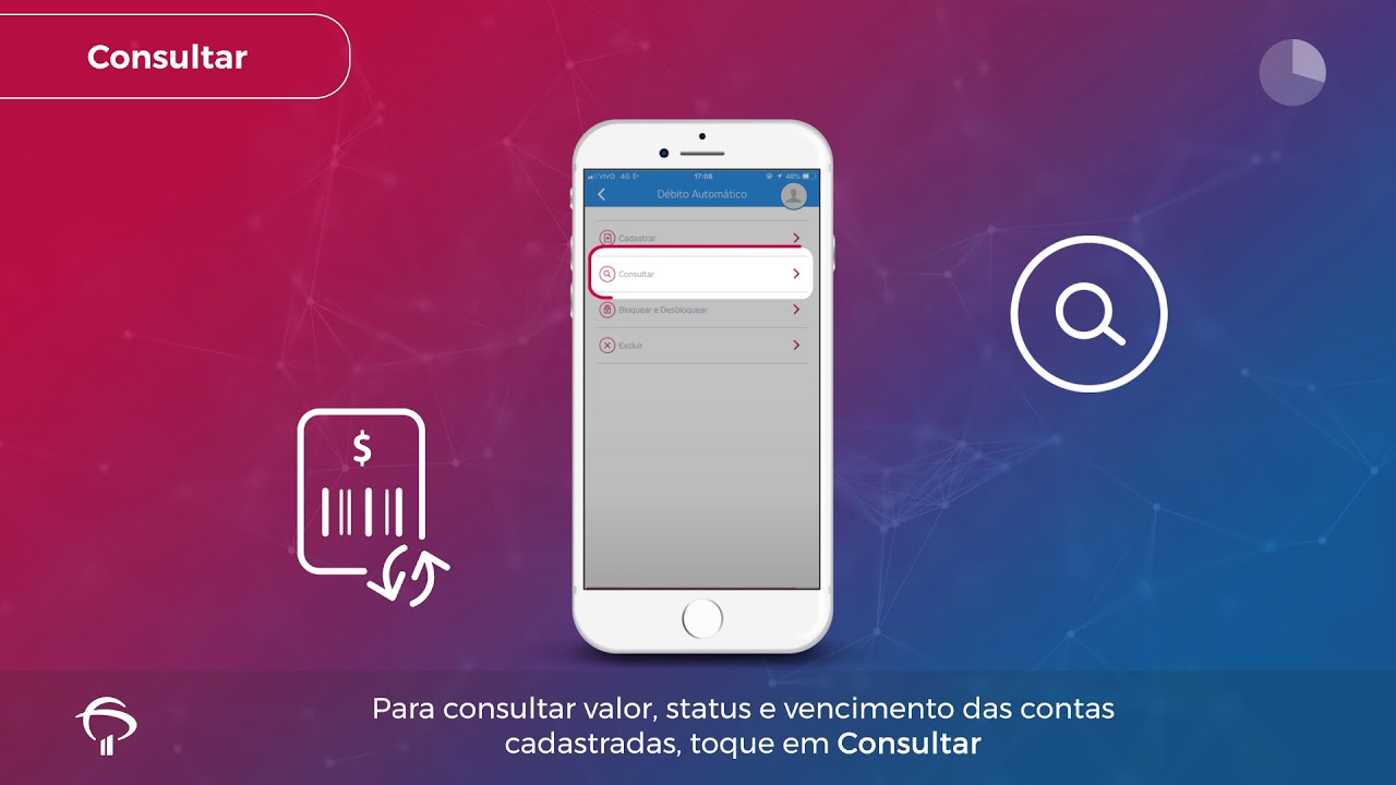 Interface do site Bradesco