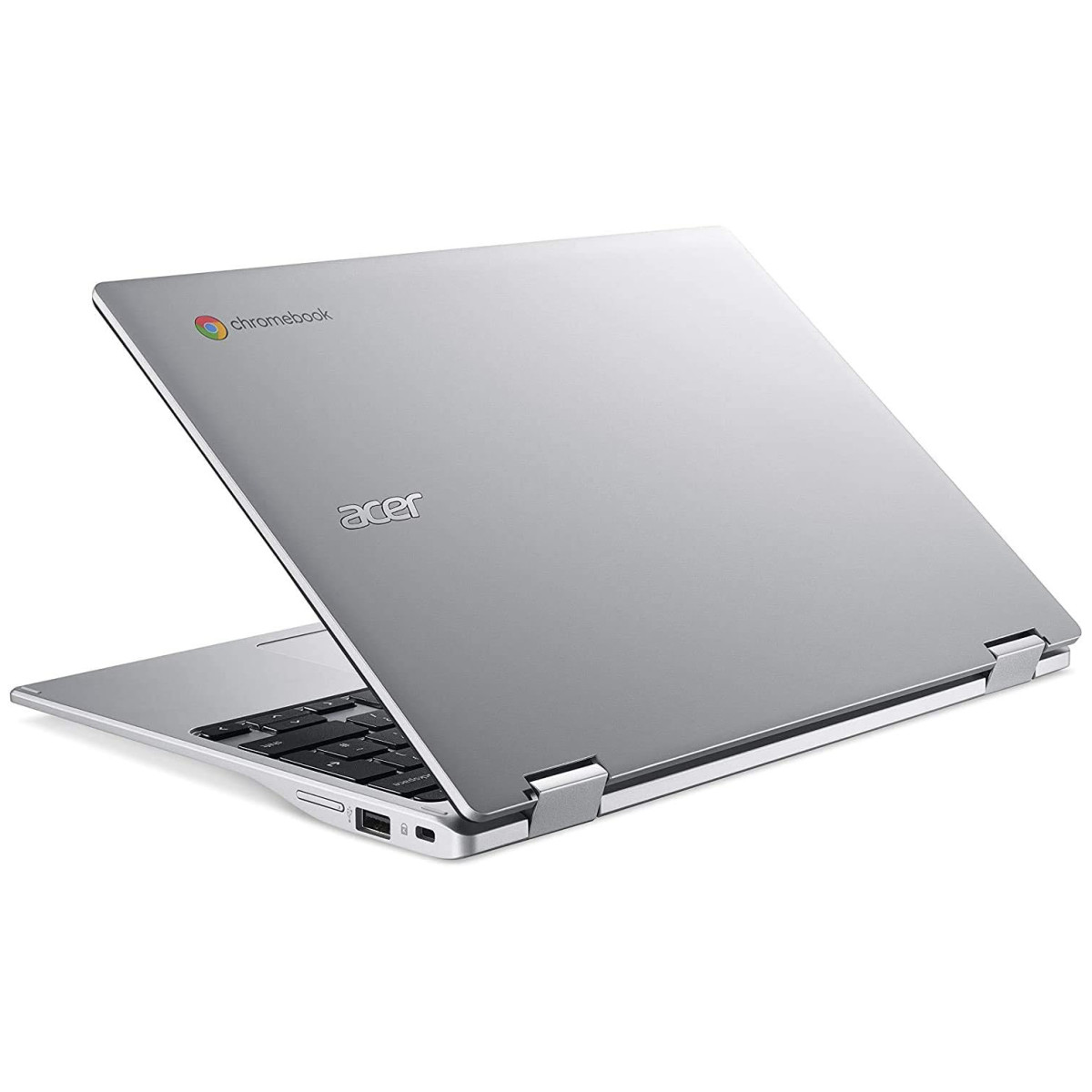 Tampa do Chromebook Acer na cor prata