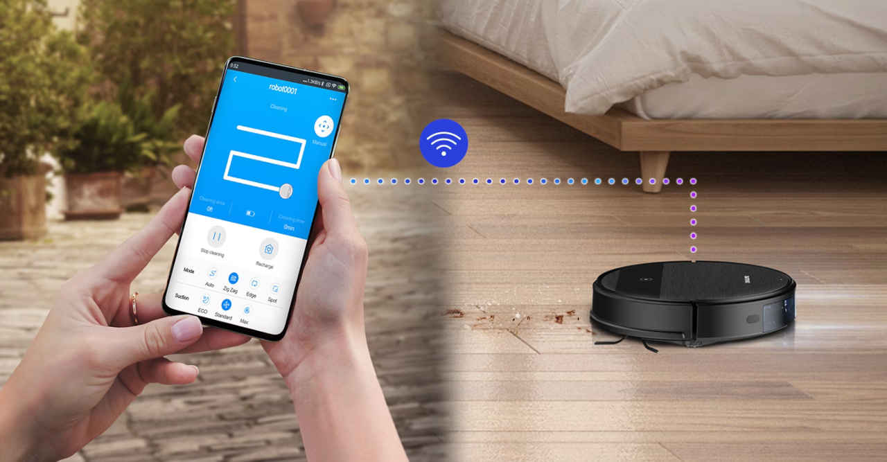Robô Aspirador 2 em 1 Samsung: Aspira e passa pano por Wi-Fi