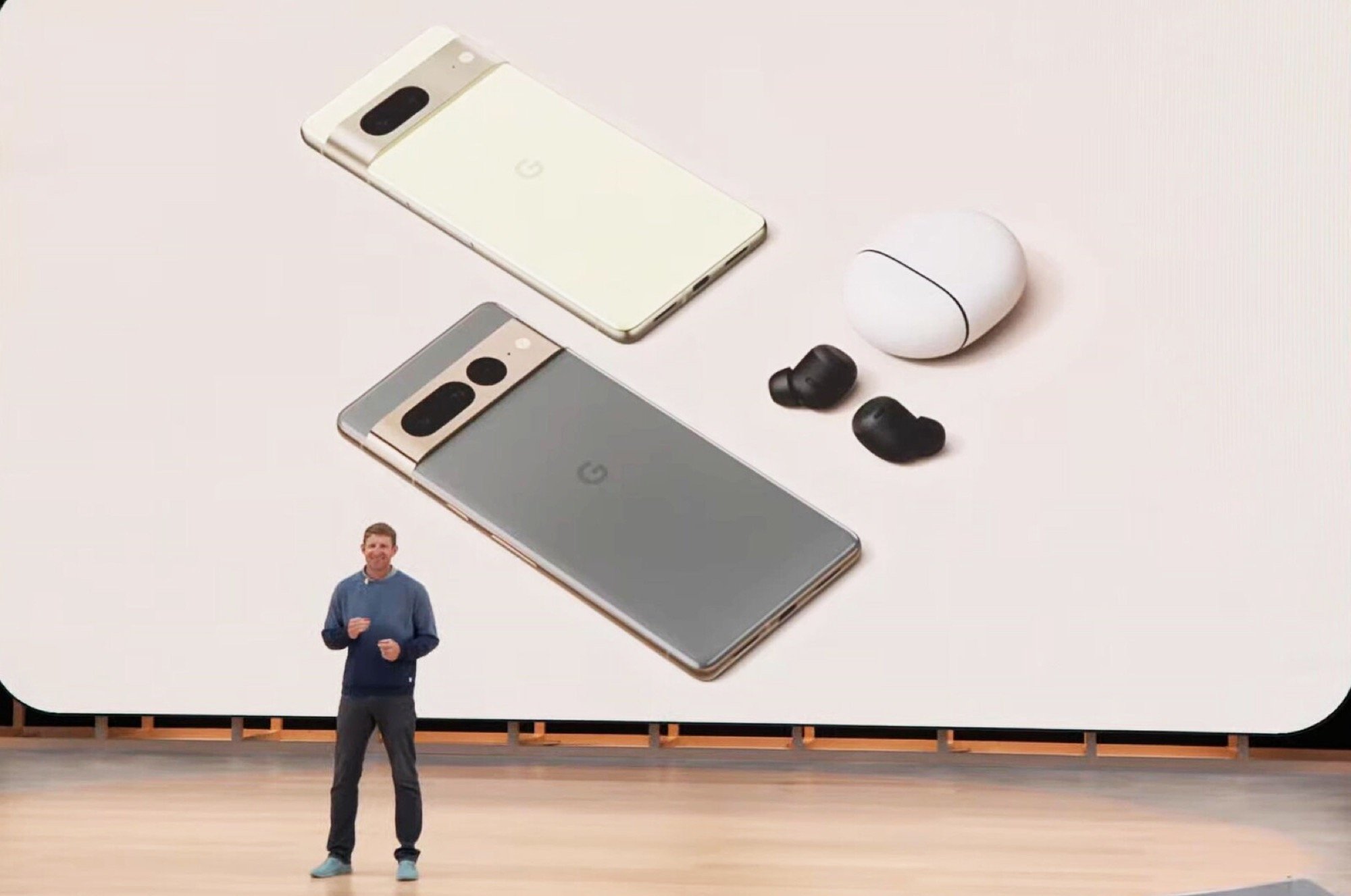 Apresentação dos celulares Google Pixel 7 e 7 Pro