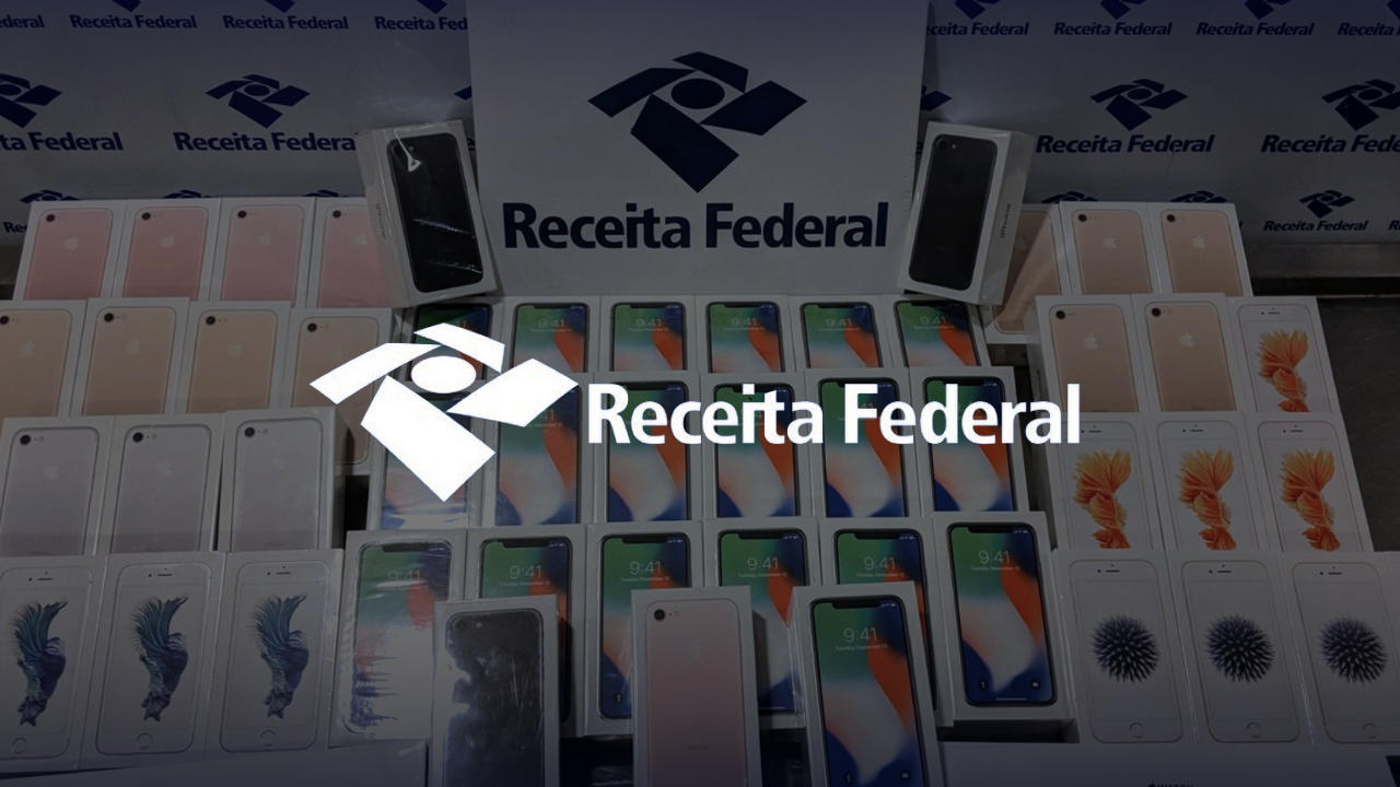 Leilão de celulares Receita Federal