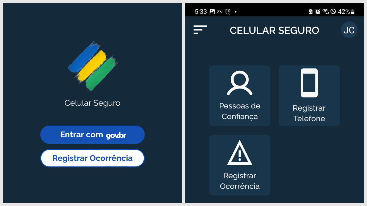 Login no Celular Seguro