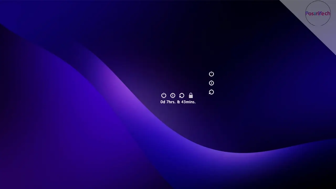 Área de trabalho do computador com o Rainmeter