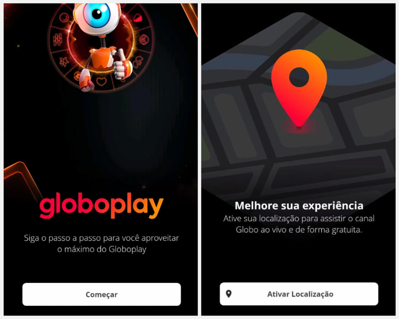 Entrando no Globoplay