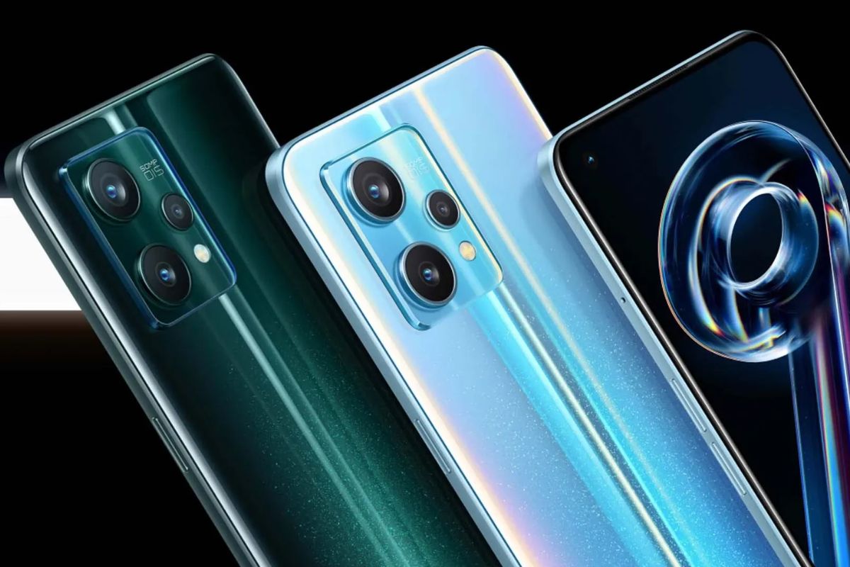 Imagem de divulgação do Xiaomi Realme 9 Pro 5G. Um celular barato com câmera boa 2024