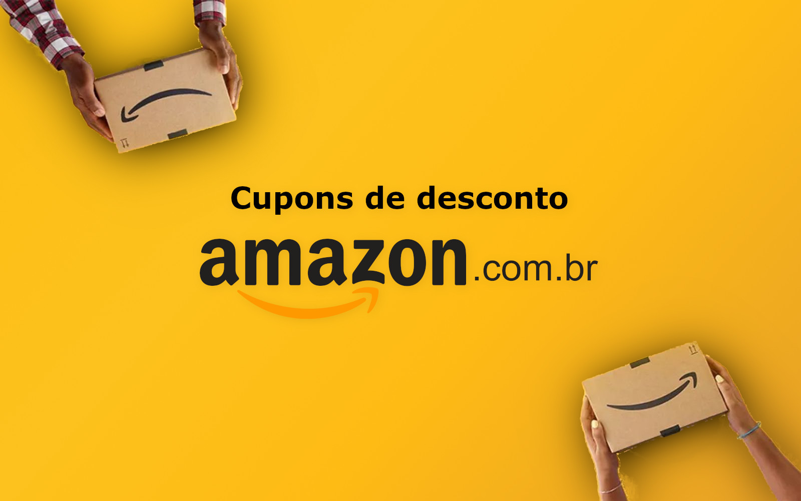 banner de descontos Amazon