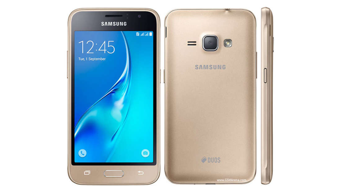 Samsung J1 dourado