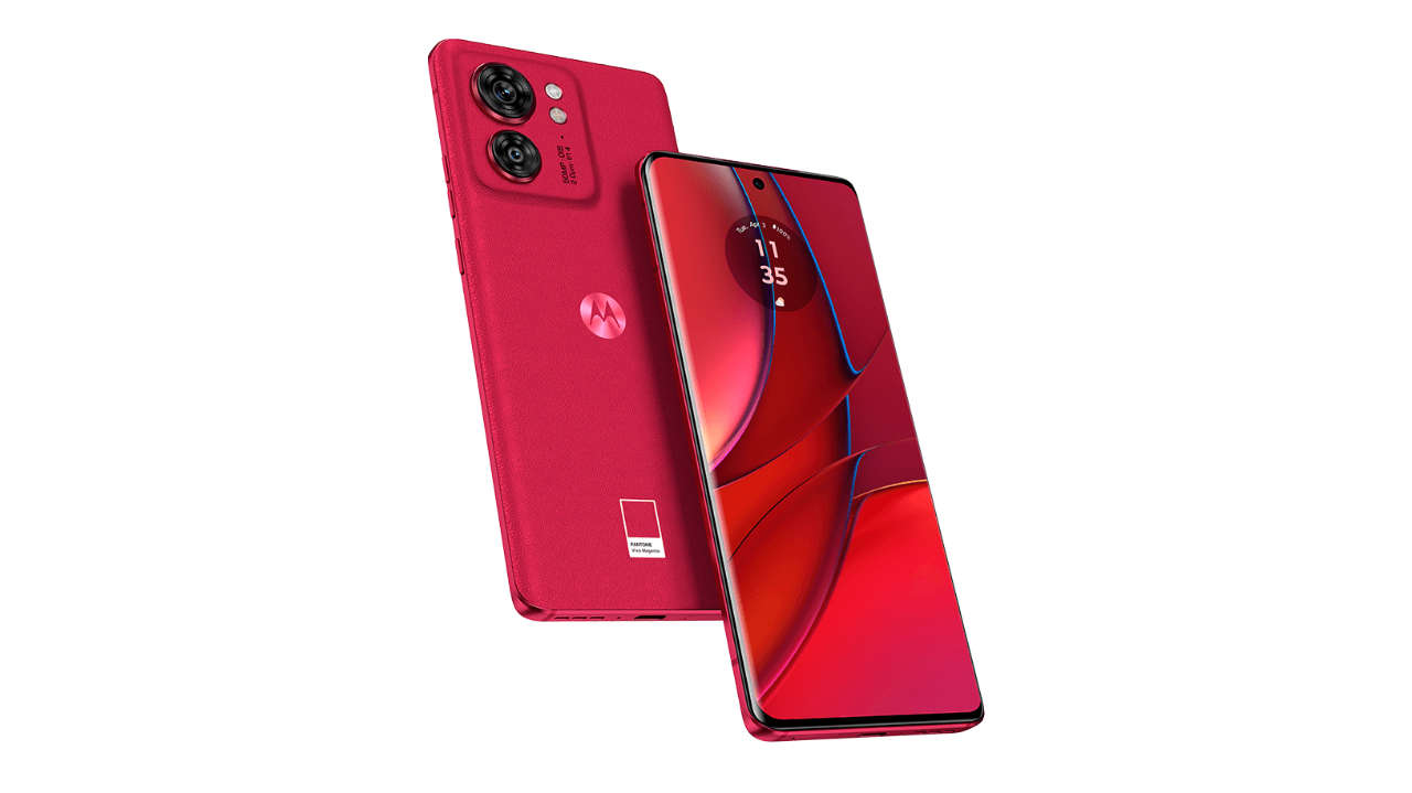 Imagem frente e fundo do Edge 40, o melhor celular atual da Motorola para comprar em 2025