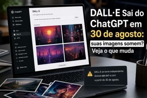 DALL·E sai do ChatGPT em 30 de agosto: suas imagens somem? Veja o que muda