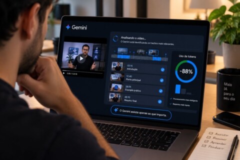 Gemini passa a escolher quais trechos de um vídeo assistir e corta em até 88% o uso de tokens