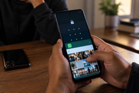 Falha no WhatsApp deixa galeria acessível com celular bloqueado em alguns Android; acesso exige o aparelho em mãos